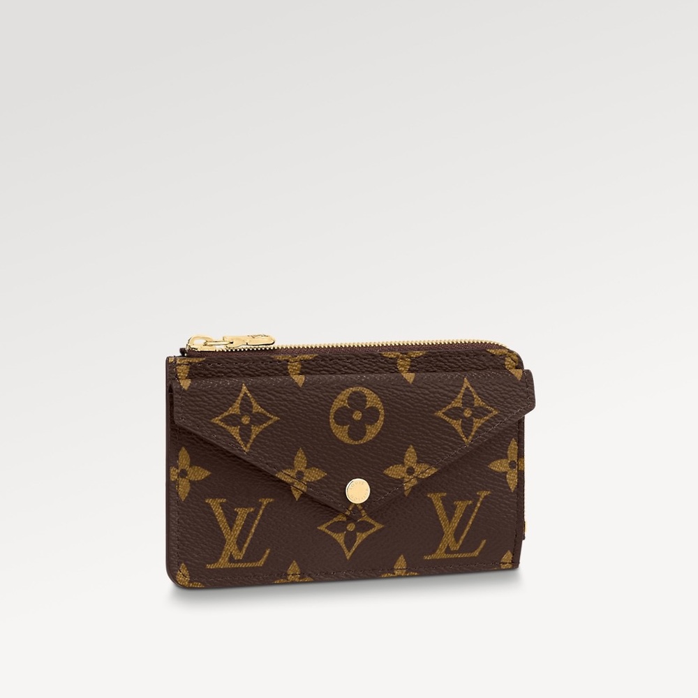 Recto verso card holder